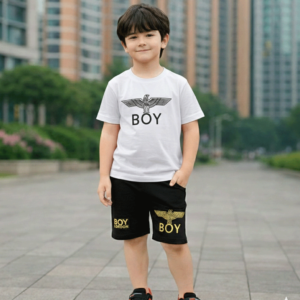Stylish cotton t-shirt and pant combo for boys=HZ-506