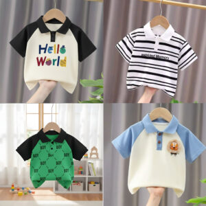 Stylish cotton Polo t-shirt combo for boys=HZ-614