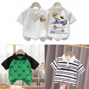 Stylish cotton Polo t-shirt combo for boys=HZ-628