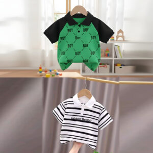 Stylish cotton Polo t-shirt combo for boys=HZ-638